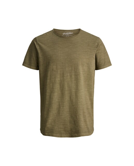 Camiseta de hombre básica verde 100% algodón · Jack \u0026 Jones · El Corte  Inglés