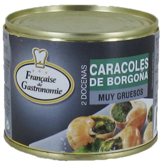 Caracóis Borgoña lata 200 g - Ugma