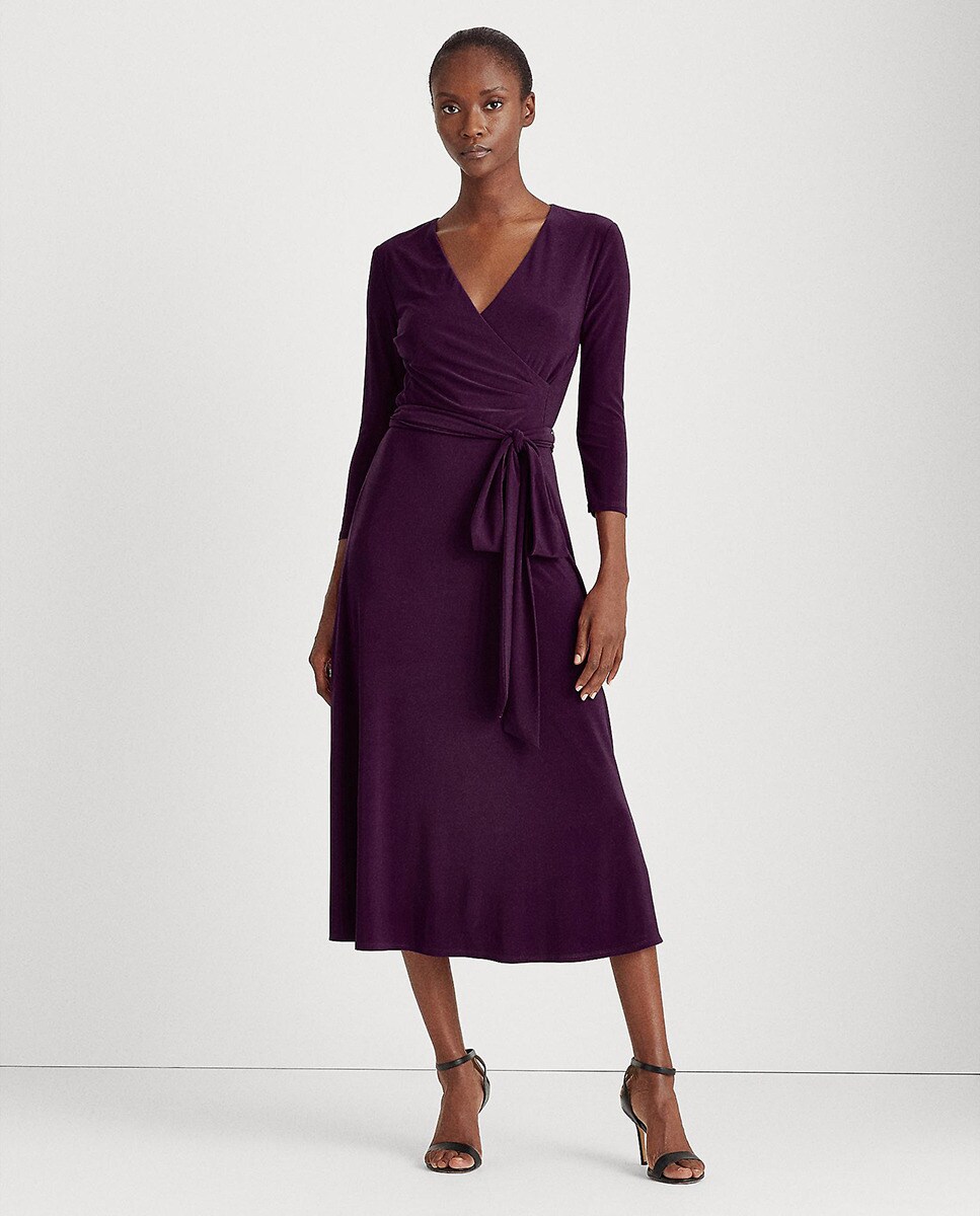 Robe courte à manches troisquarts