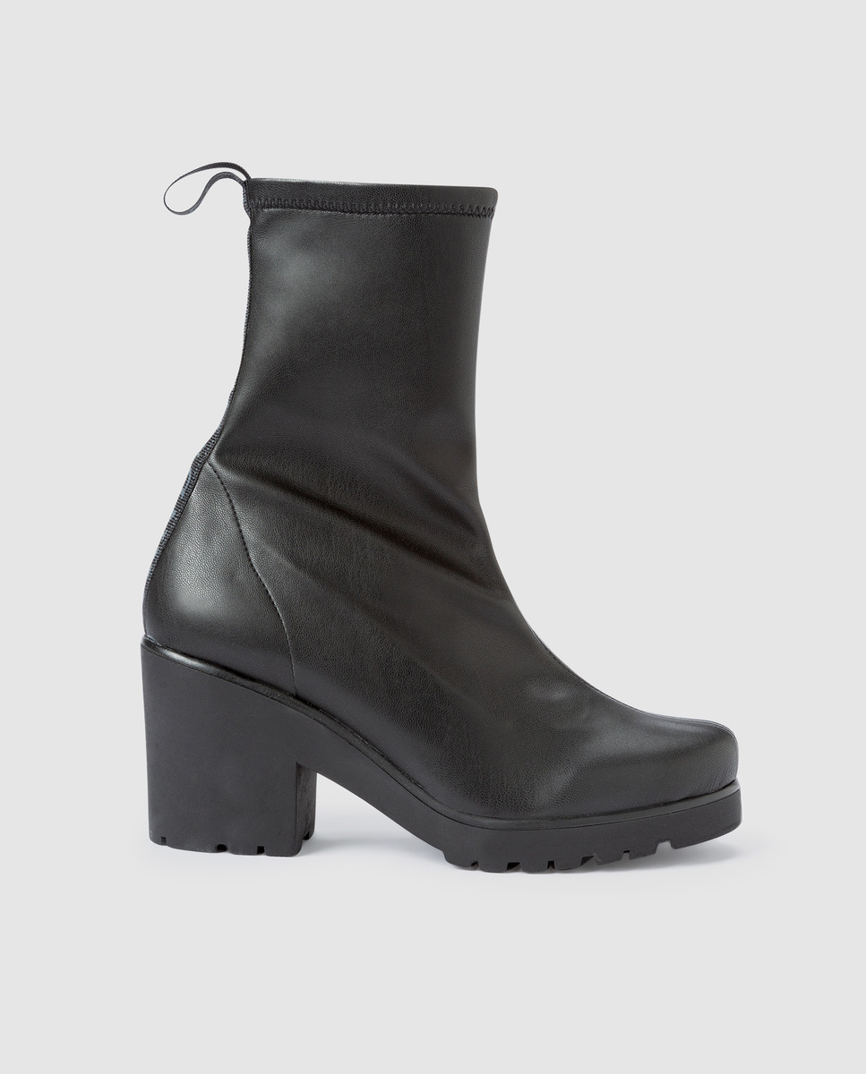 Weekend By Pedro Miralles - Botines De Mujer De Elásticos De Color Negro
