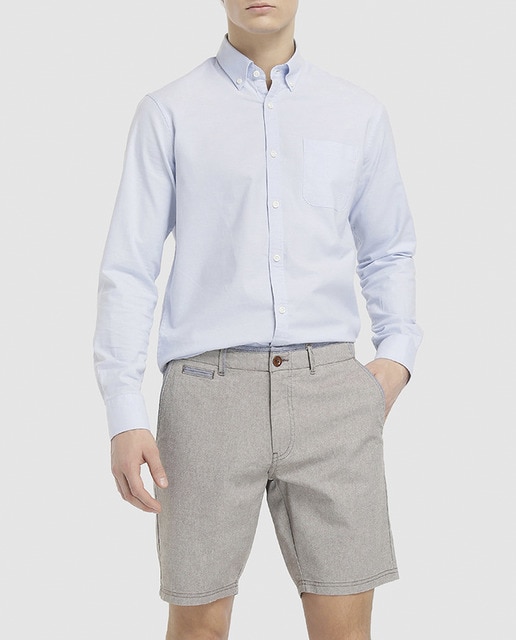 Imagen 0 de Bermuda Oxford de hombre Studio Classics marrón