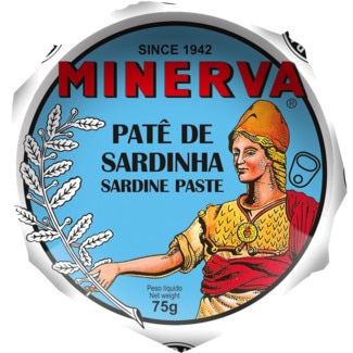 Paté de Sardinha lata 75 g - Minerva