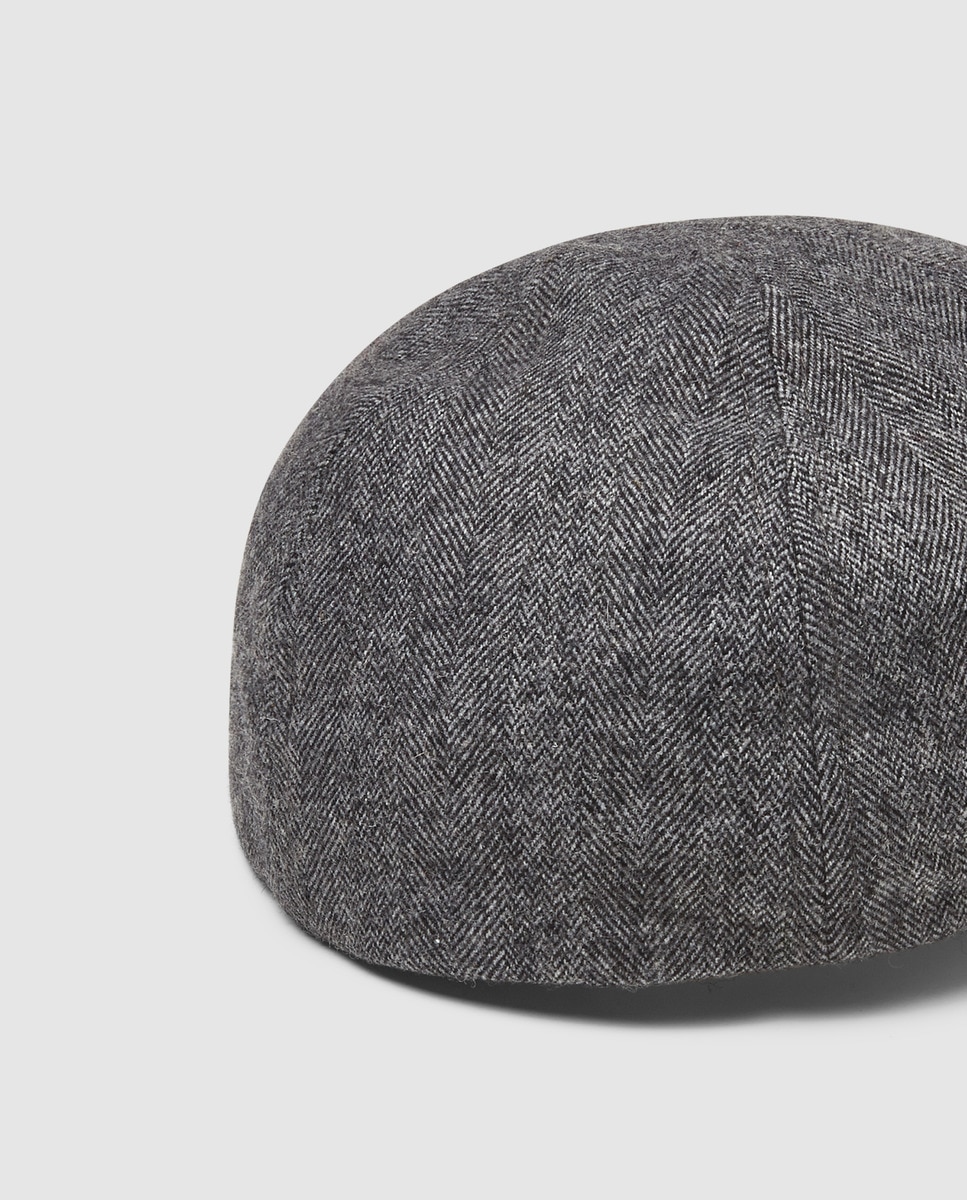 Boné tipo pato cinzento Cinzento-2