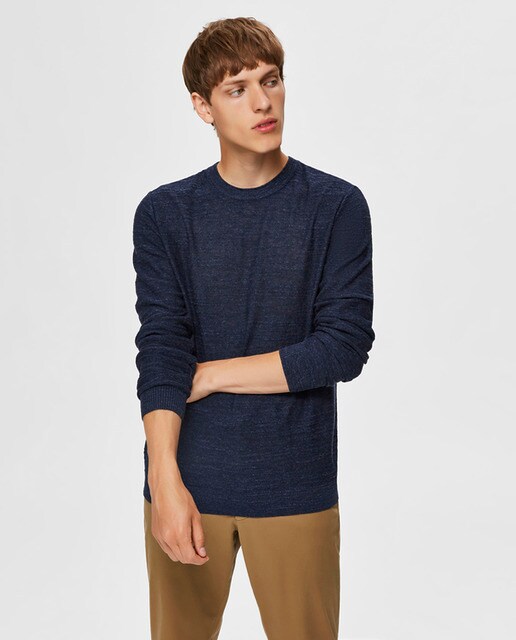 Jersey de hombre con cuello caja · Selected · El Corte Inglés