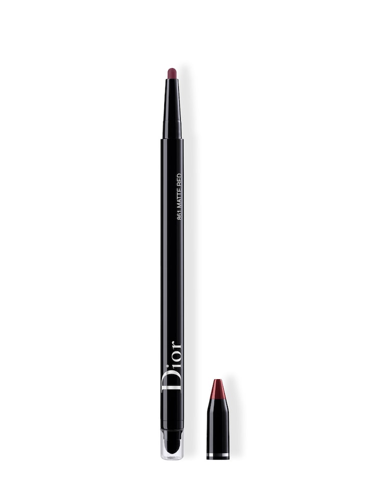 Eyeliner - lápiz de ojos waterproof - 24 h* de duración - color y fluidez intensos 861 Matte red-1