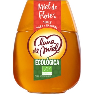 miel de flores ecológica dosificador 250 g antigoteo - Luna De Miel