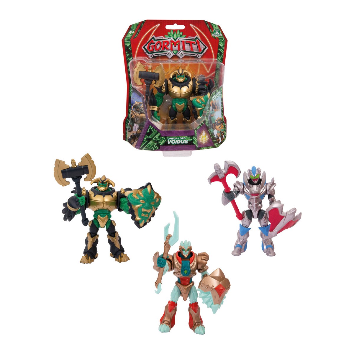 Gormiti - S2 Pack Lords 12cm + Función Wave 4