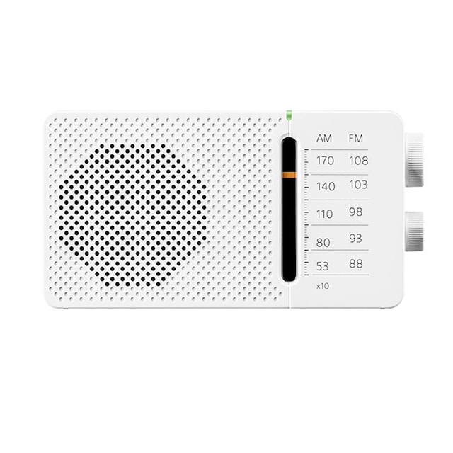 Imagen 0 de Radio de bolsillo Sangean Pocket 110 AM/FM blanca