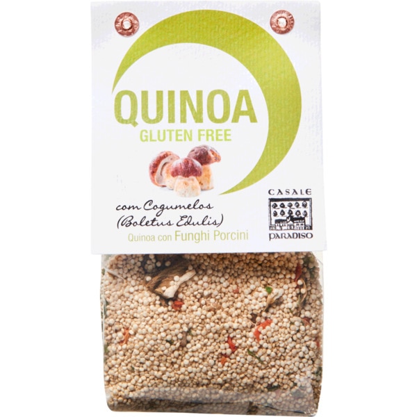 Quinoa com Funghi Porcini sem Glúten embalagem 200 g