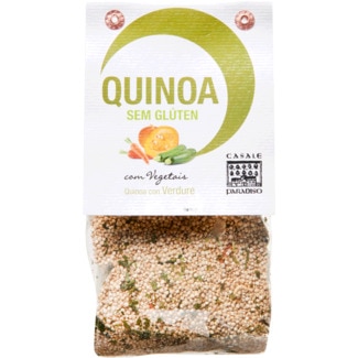 Quinoa com Vegetais sem Glúten embalagem 200 g - Casale Paradiso