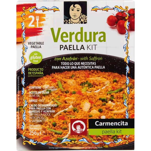 Carmencita Preparado para Paella Verdura embalagem 255 g