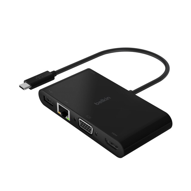 Imagen 0 de Adaptador multimedia + carga USB-C (100 W) Belkin