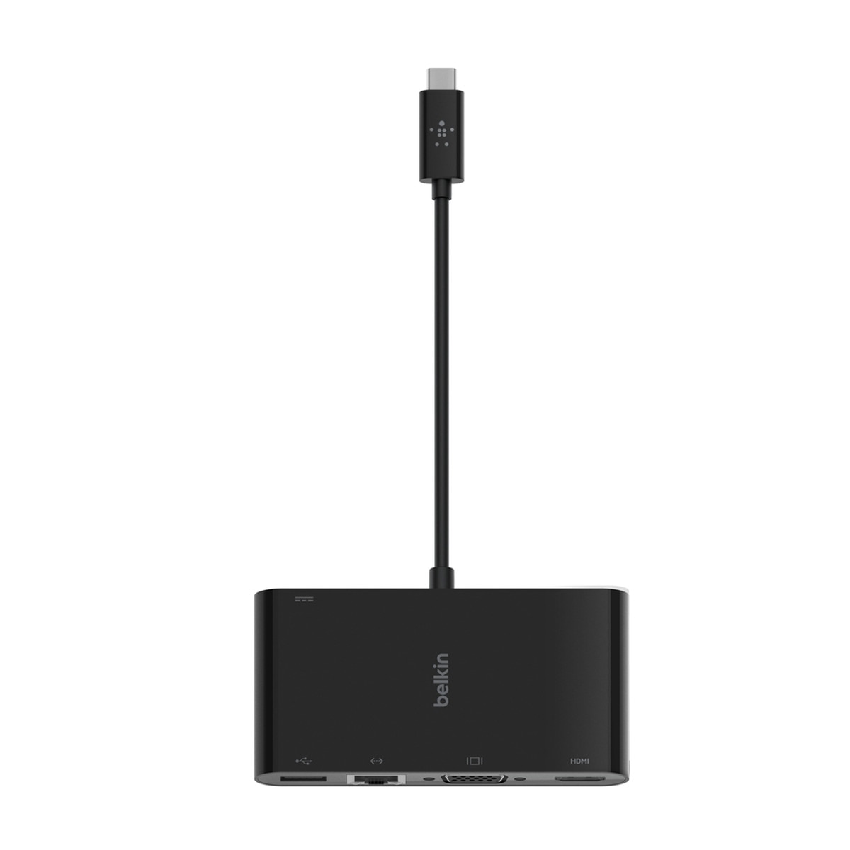 Adaptador multimedia + carga USB-C (100 W) Belkin Negro-3