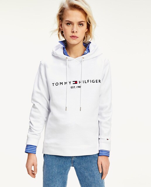 Sudadera Blanca Tommy Hilfiger Mujer Clearance Sale, UP TO 69% OFF |  www.bravoplaya.com