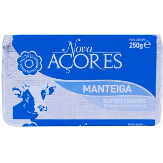 Manteiga com Sal embalagem 250 g - Nova Açores
