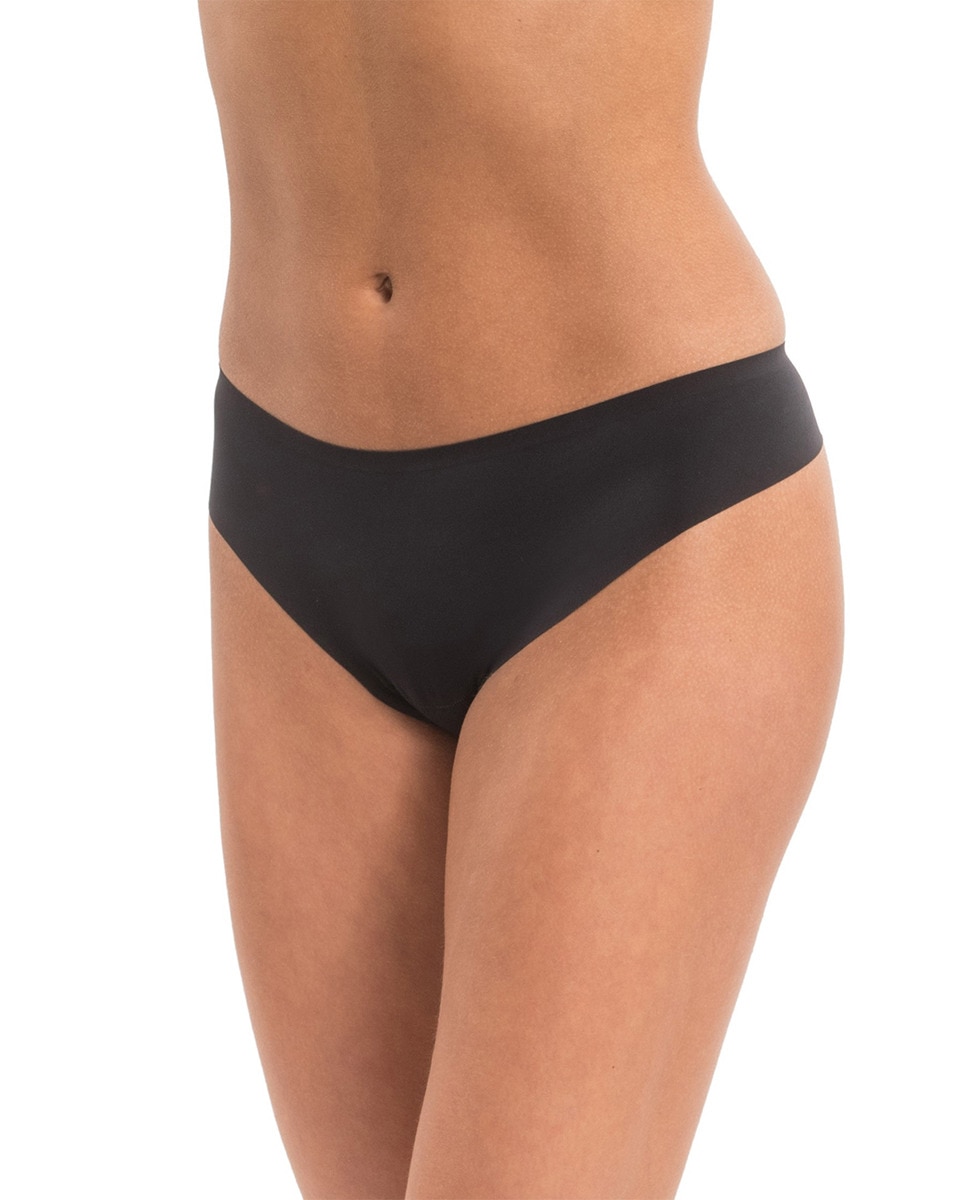 Pack de duas tangas Dream Invisibles MAGIC Bodyfashion invisíveis Preto-1