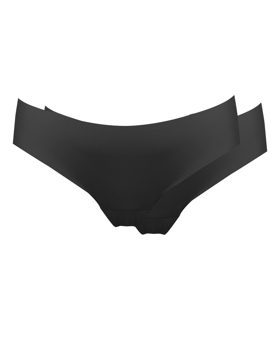 Pack de duas tangas Dream Invisibles MAGIC Bodyfashion invisíveis Preto-3