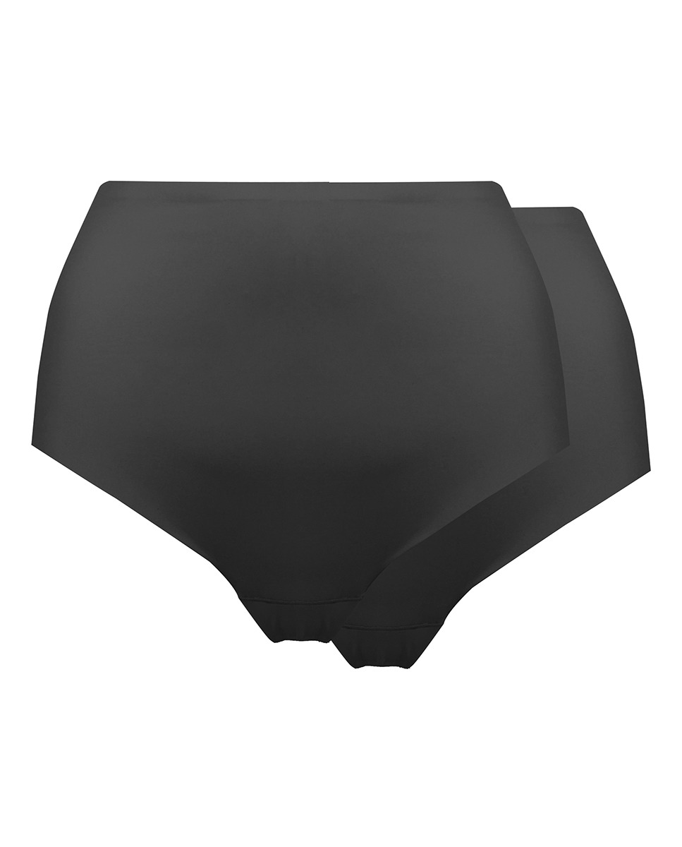 Pack de dos bragas altas Dream Invisibles MAGIC Bodyfashion invisibles - Negro Negro-3