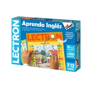 Diset Lectron Aprendo Inglese - Gioco Educativo Per Bambini Da 7 Anni Con Oltre 520 Quiz Per Imparare L'Inglese