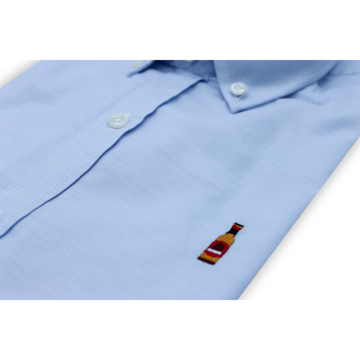 Camisa Garrafa azul celeste 2