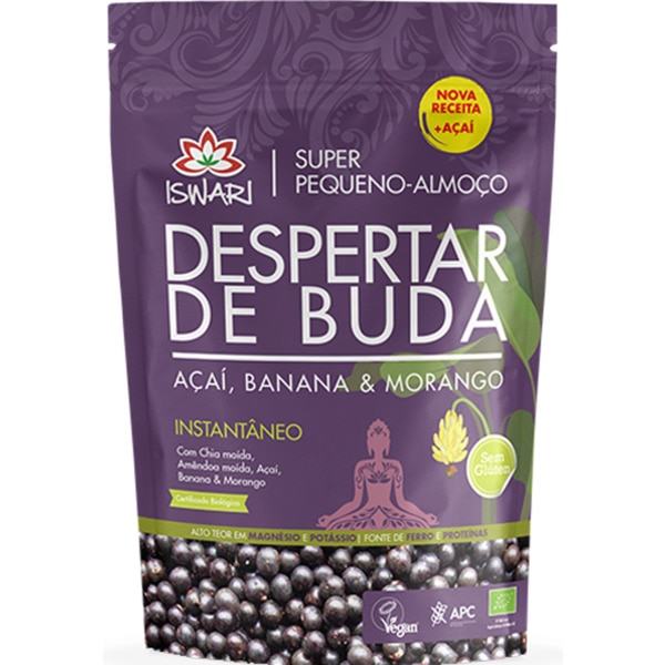 Açai, Banana e Morango Biológicos embalagem 360 g