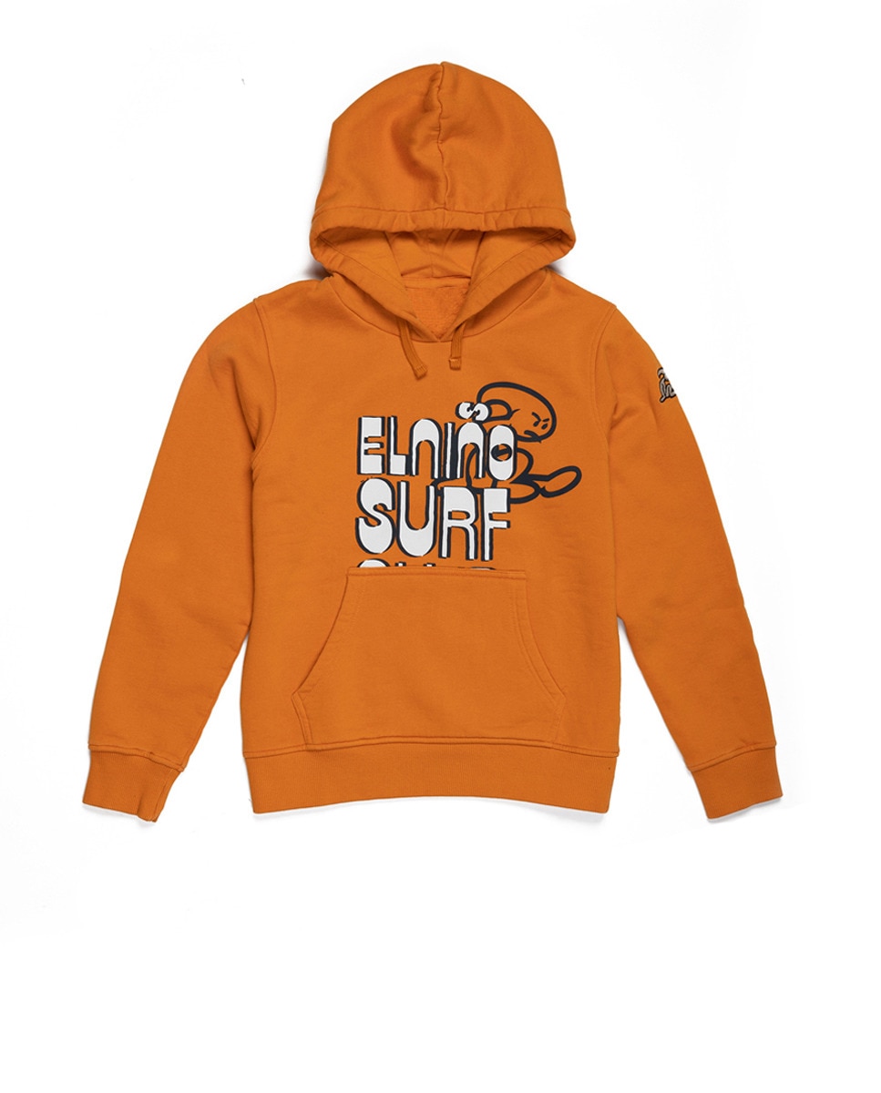 El NIÑO - Sudadera De Niño En Naranja Con Print