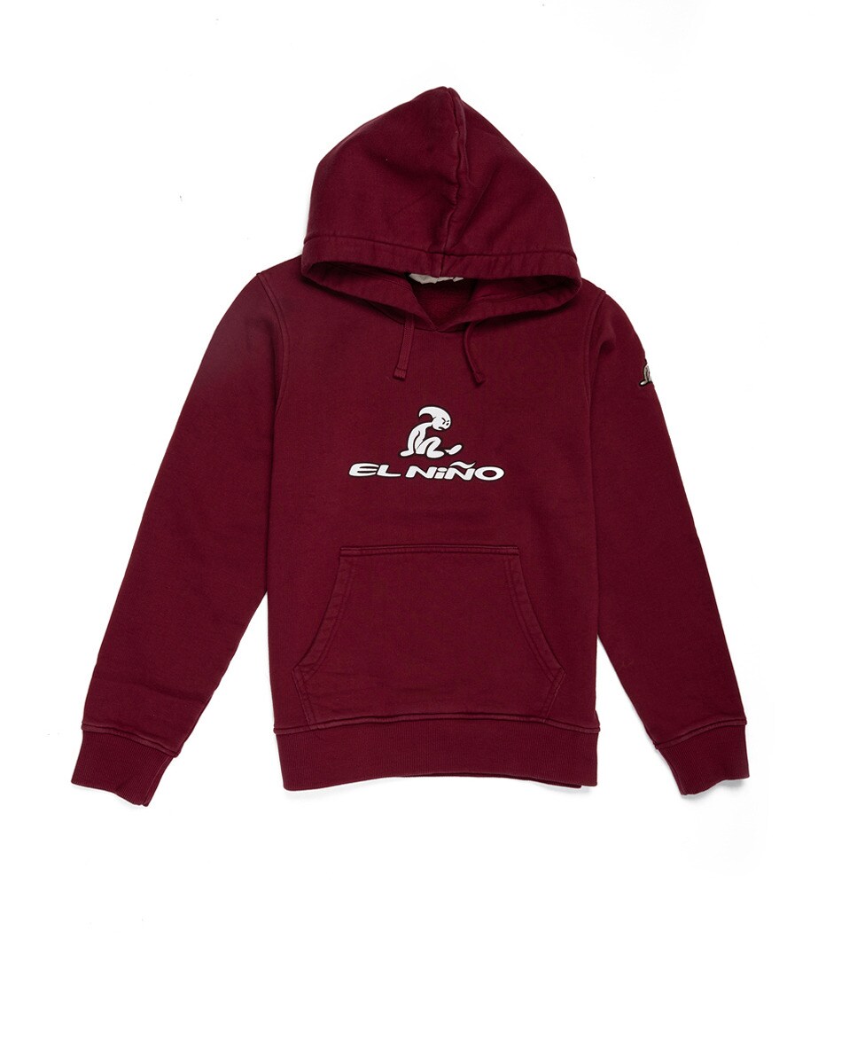 El NIÑO - Sudadera De Niño En Burdeos Con Capucha