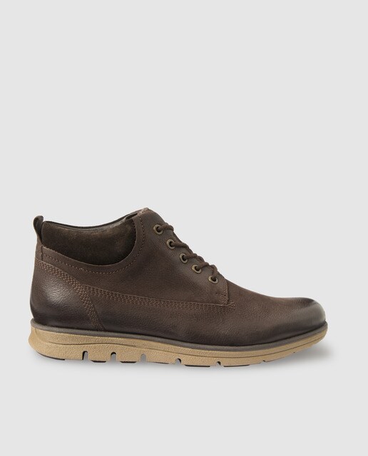 Comprar Botas hombre de piel nobukc lisa piso de goma · Unit · Hipercor