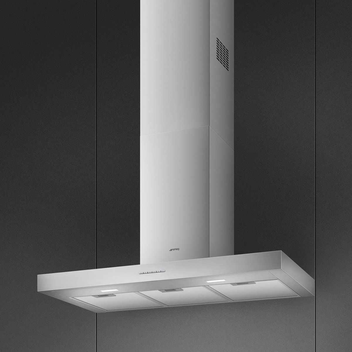 Exaustor de Parede Smeg Universal KBT900XE de 4 Velocidades e de 90 cm - Aço Inox Aço inoxidável-5