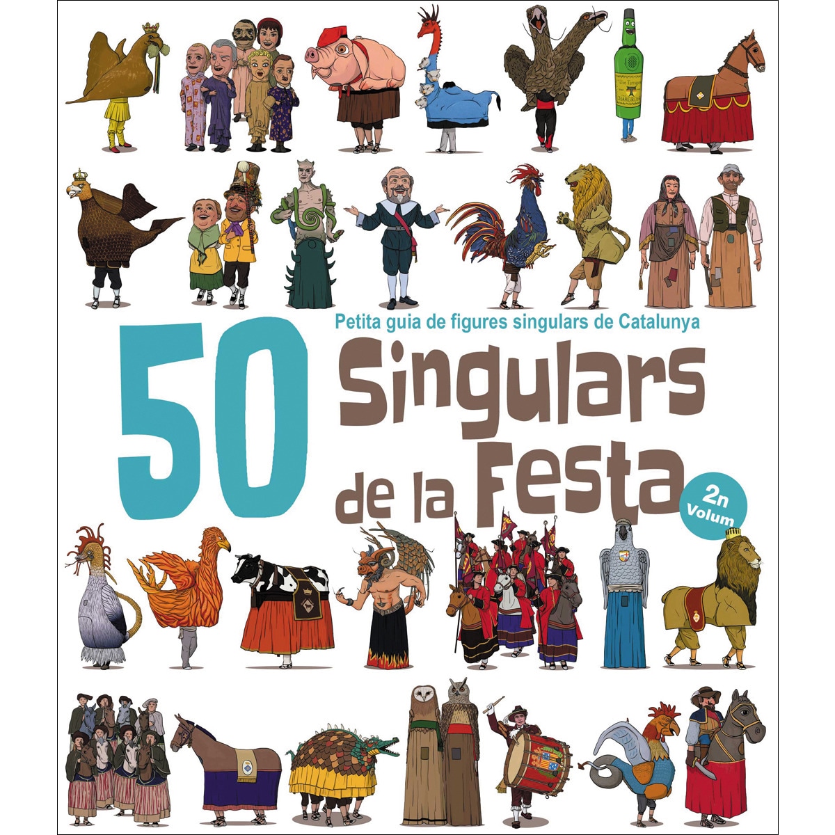 50 Singulars de la Festa per pintar. Volum 2 (Capa mole) 1