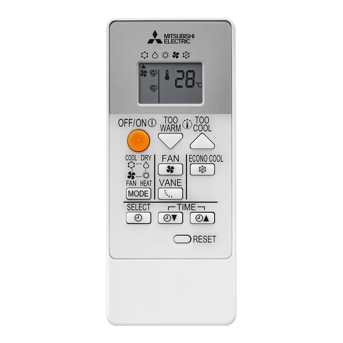 Ar Condicionado Split 1x1 Mitsubishi Inverter Electric MSZ-HR42VF com 3 612 frig/h e 4 042 kcal/h Electric Branco-2
