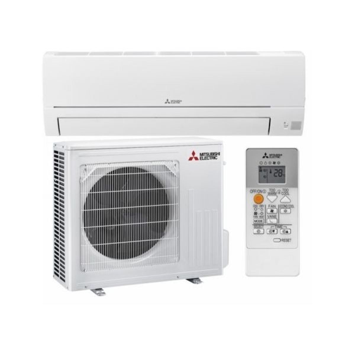 Ar Condicionado Split 1x1 Mitsubishi Inverter Electric MSZ-HR42VF com 3 612 frig/h e 4 042 kcal/h Electric Branco-3