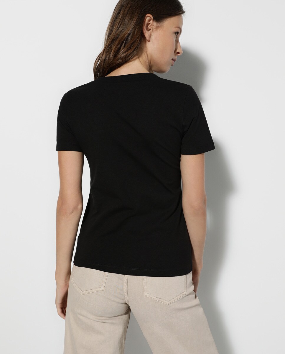 Camiseta básica de mujer con manga corta · Easy Wear · El Corte Inglés