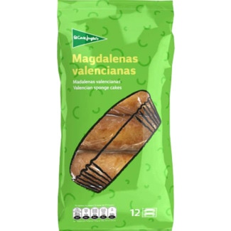 Madalenas Valencianas 12 Unidades embalagem 350 g - El Corte Inglés