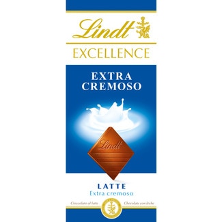 Chocolate de Leite Extra Cremoso Excellence embalagem 100 g - Lindt