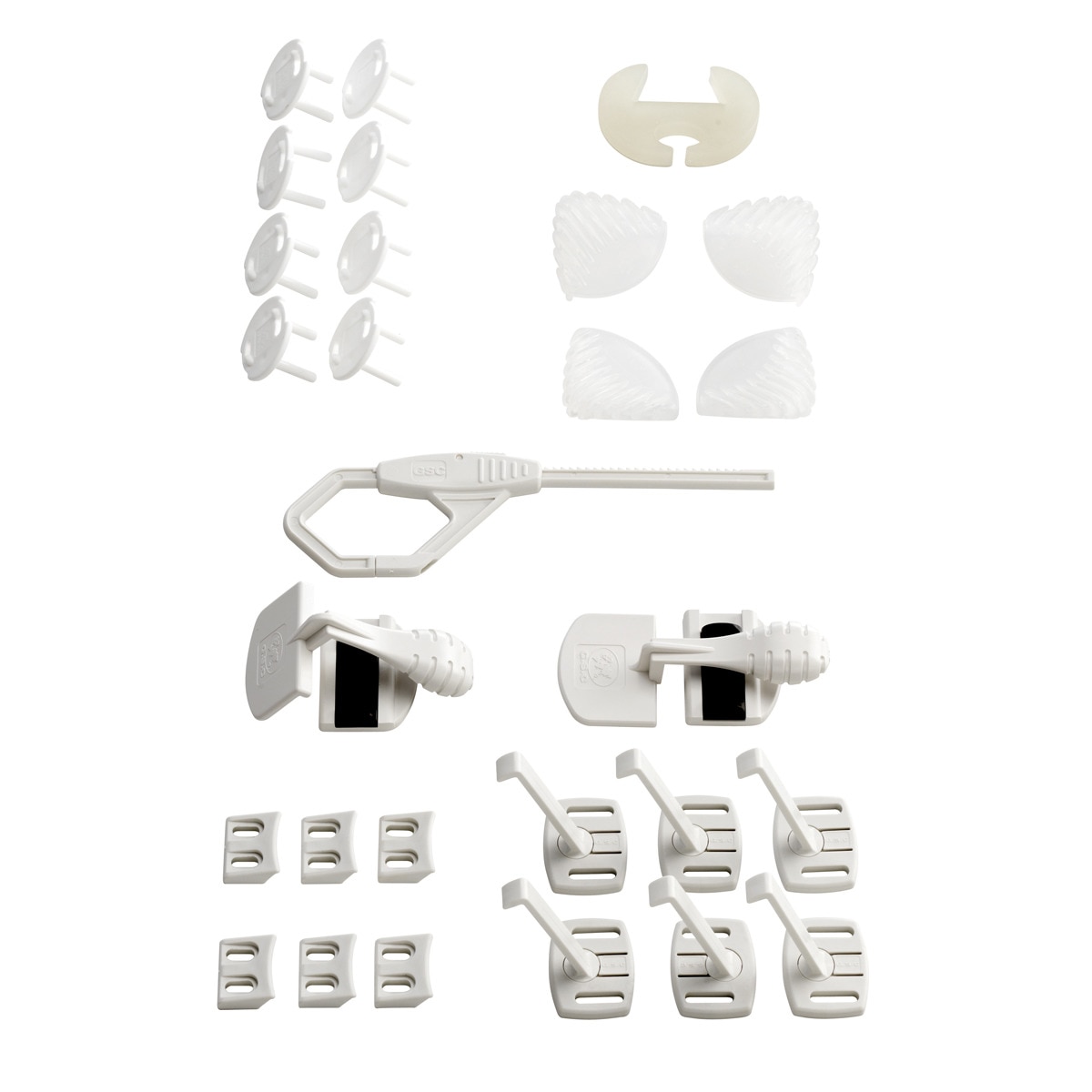 Kit de segurança branco Branco-3