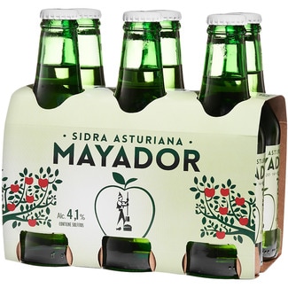 sidra refrescante asturiana pack 6 botellas 25 cl - Mayador