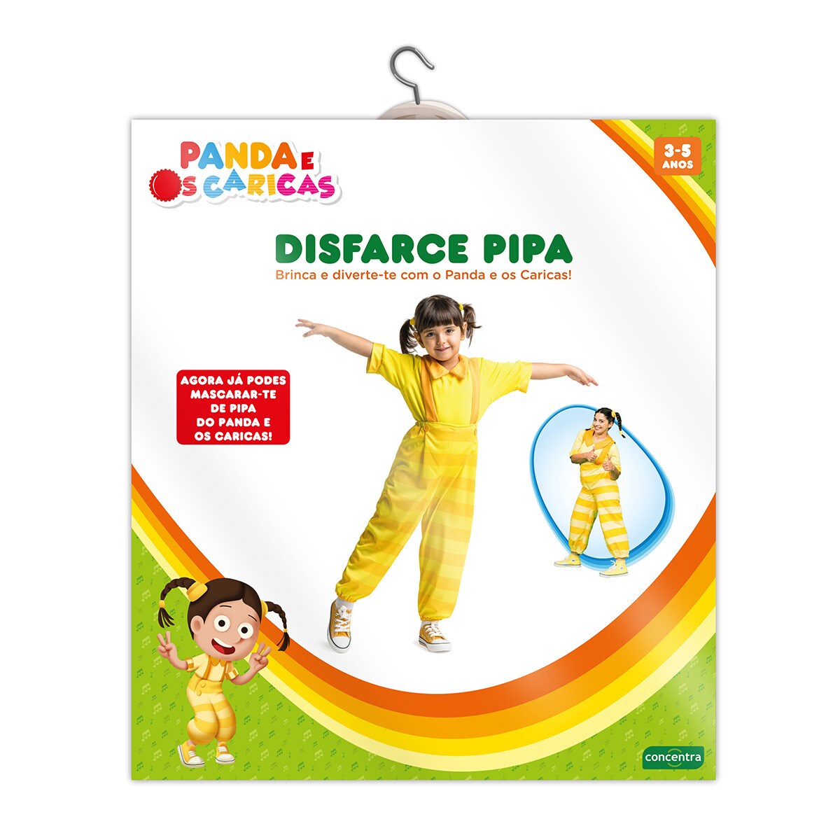 Disfarces Panda E Caricas 3