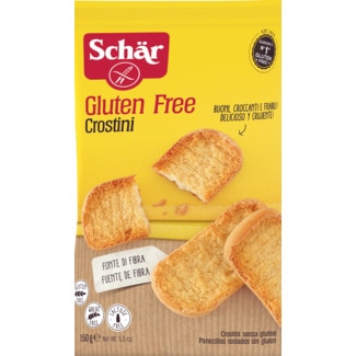 Tostas Crostini sem Glúten embalagem 150 g - Schar