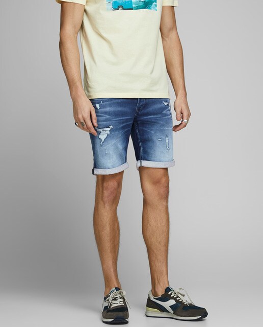 Bermuda vaquera de hombre azul · Jack \u0026 Jones · El Corte Inglés