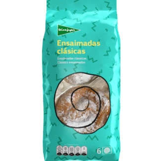 Ensaimadas 6 Unidades embalagem 220 g - El Corte Inglés