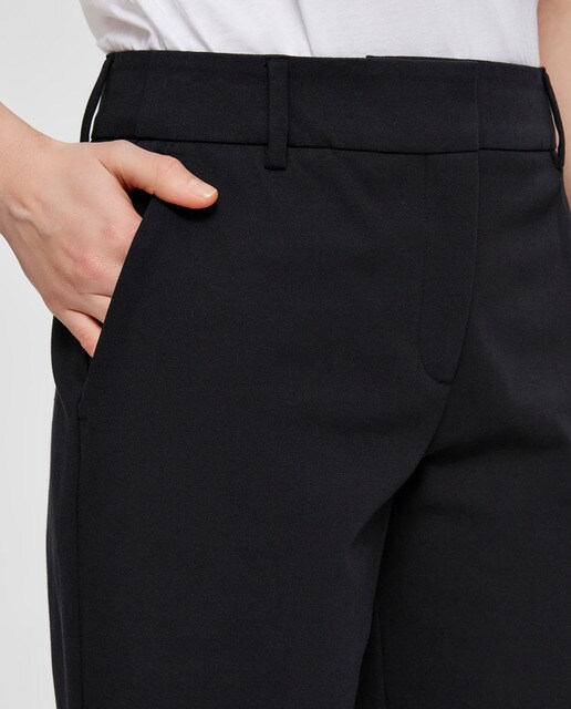 Pantalón chino de mujer corte cropped · Selected Femme · El Corte Inglés