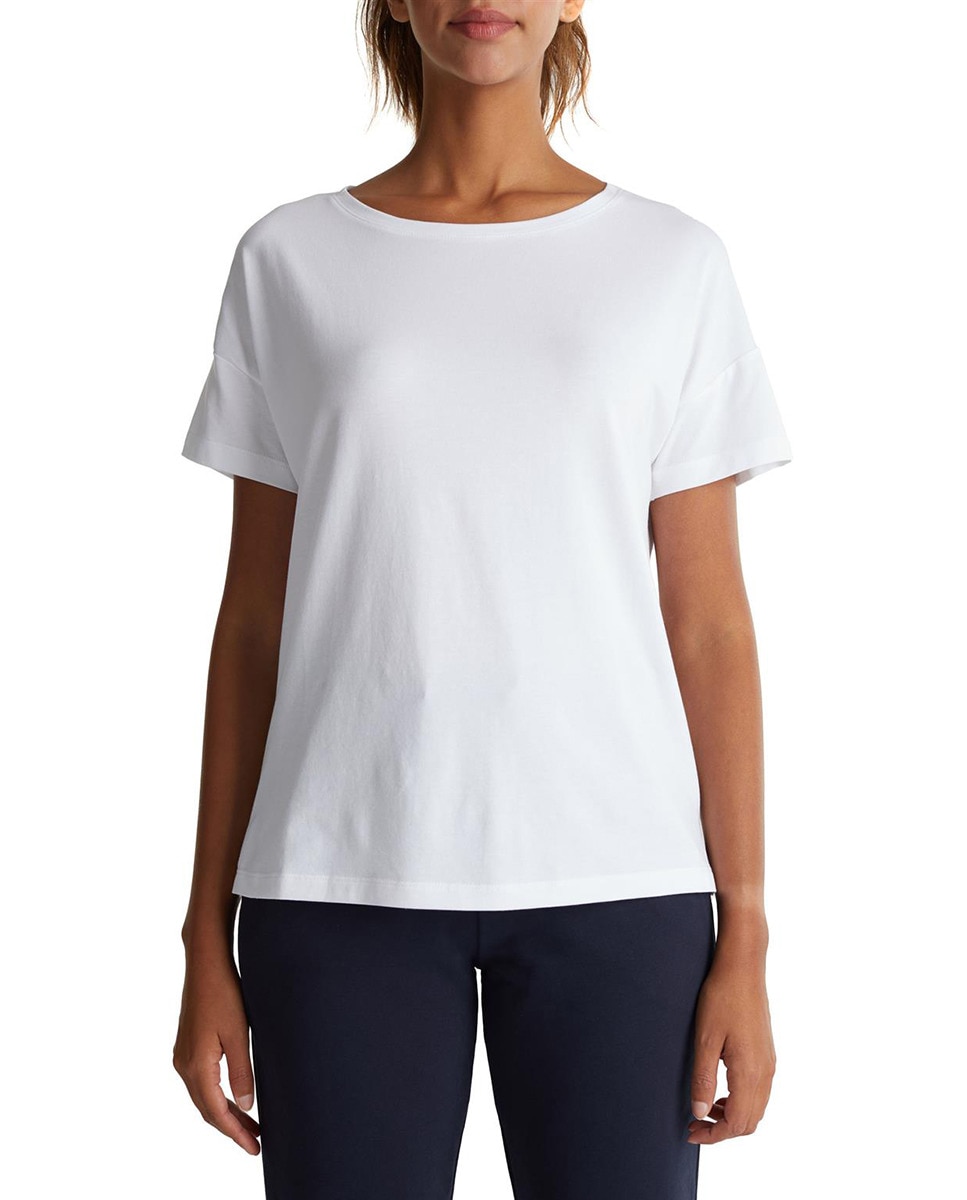 Esprit Collection - Camiseta De Mujer Deportiva Con Algodón