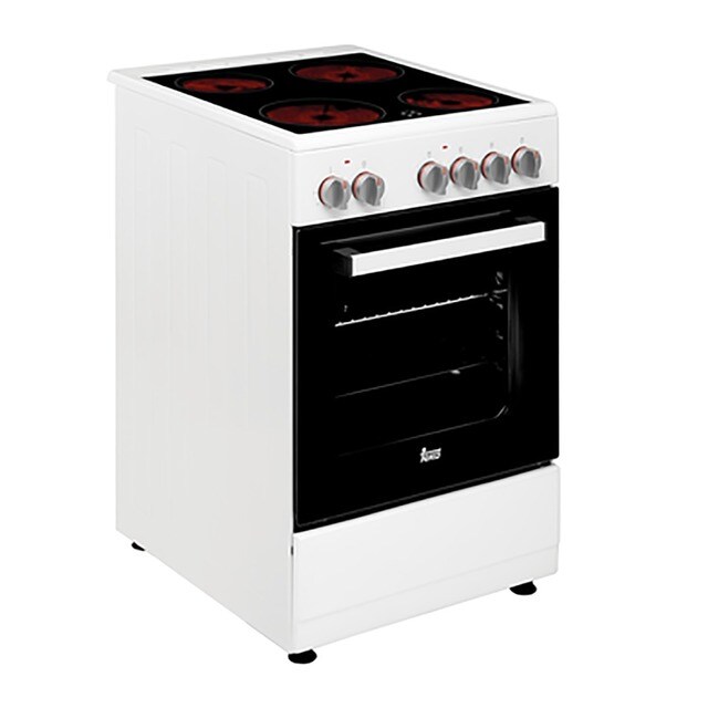 Fogão eléctrico FS 502 4VE WH com placa vitrocerâmica · El Corte Inglés