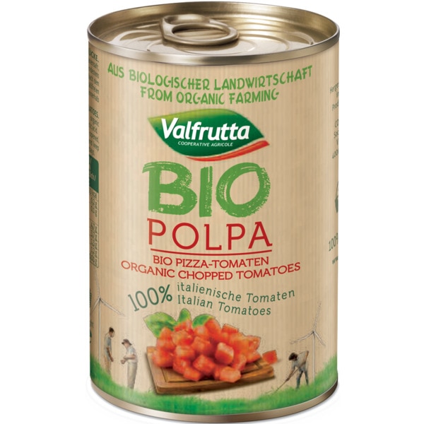 Tomate em Cubos Biológico embalagem 400 g