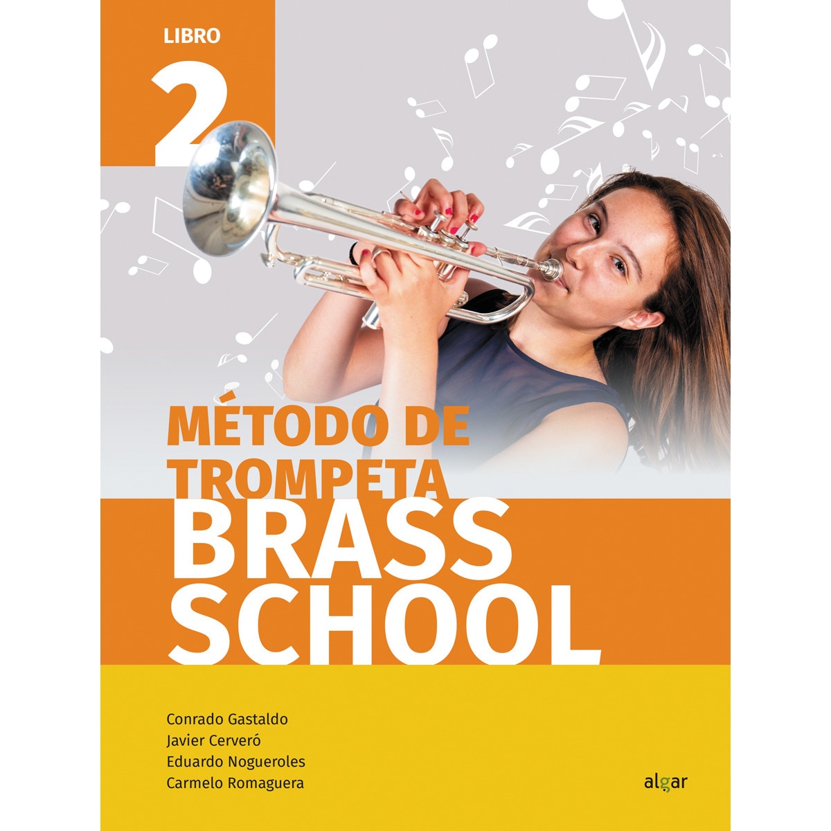 Método de bombardino Brass School. Libro 2 (Capa mole) 1