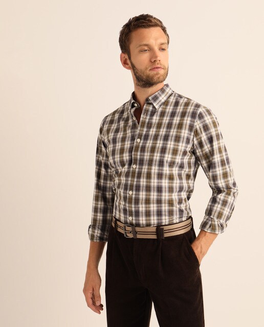 camisas manga corta hombre hipercor