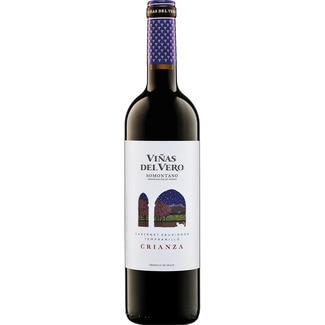 vino tinto crianza DO Somontano botella 75 cl - Viñas Del Vero