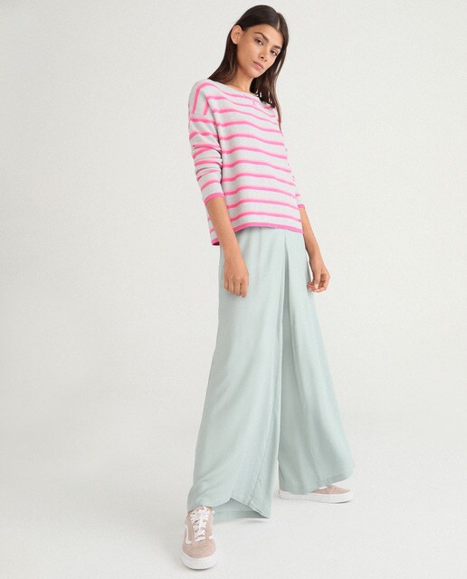 pantalones fluidos mujer el corte ingles