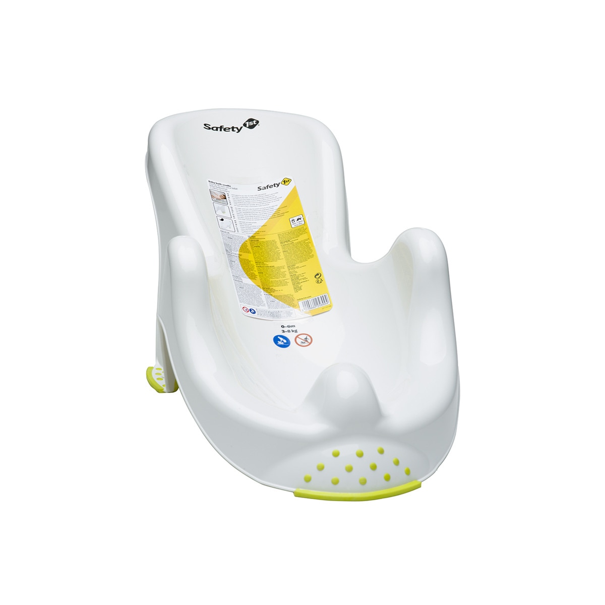 Hamaca de Baño Safety 1st rígida blanco/lima · Hipercor
